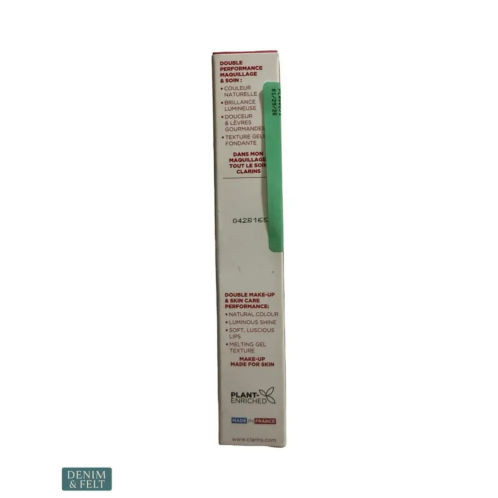 NEW Clarins Natural Lip Perfector 05 Candy‎ Shimmer Gloss Hydrating Plumping